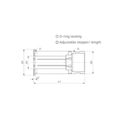 ISL 25-IC lnternal cooling  ISL02500060MIC-AA/AAA   ISL02500200MIC-AA/AAA - Big-tools Industrial Supply Tools for Metal Cutting